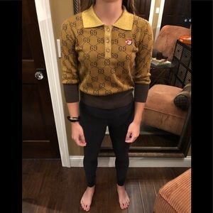 Vintage Gucci crop sweater